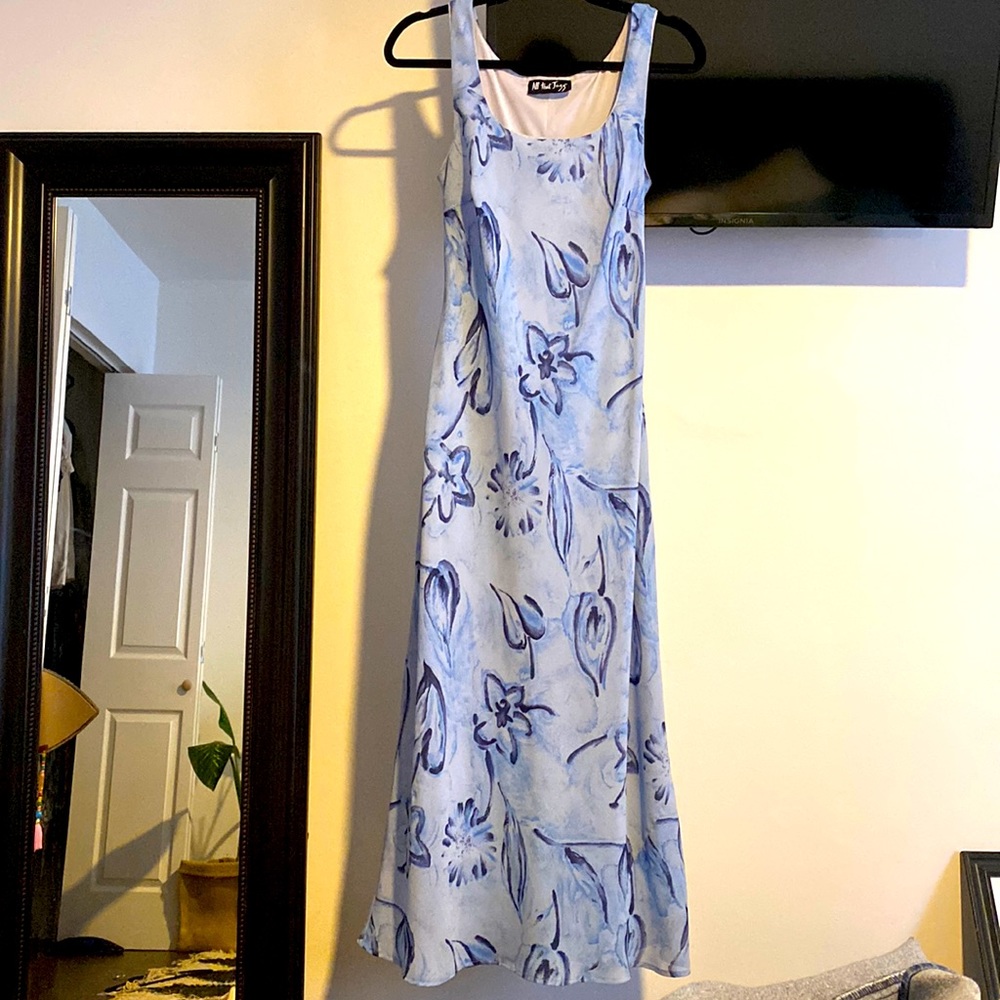VINTAGE RETRO maxi dress // 1ofakind // SZ S